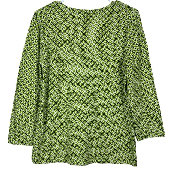 Jones New York Sport 3/4 Length Sleeved V-Neck Women’s Top Size Large - Picture 2 of 7